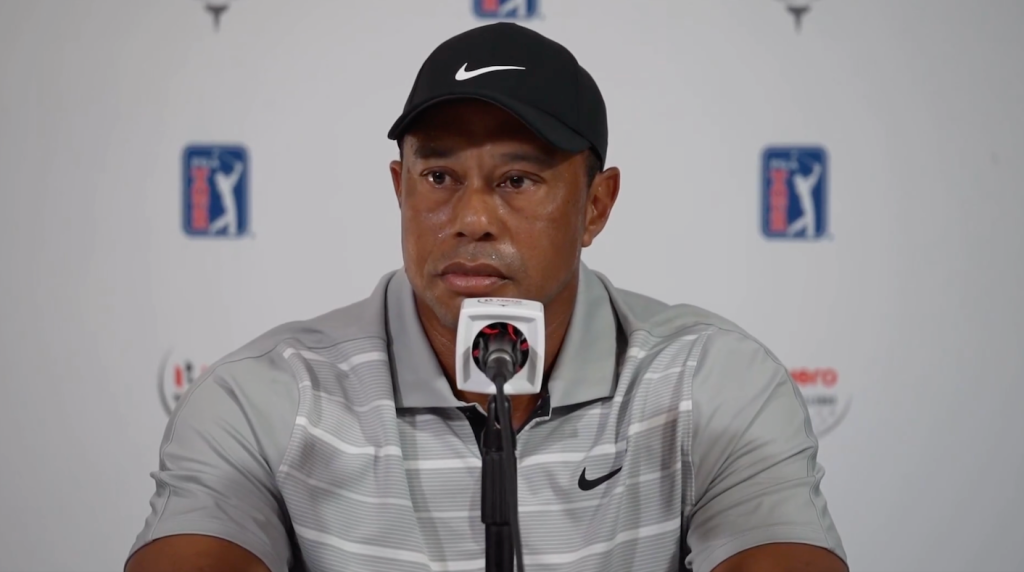 Tiger Woods at the PGA Tour's Hero World Challenge